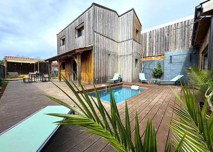 Feriehus Havre Du Bassin Avec Piscine Et Independant *